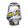 thumbnail image 2 of Fotbe Panda with Sun glasses Pattern Car Seat Covers for Babies, Nursing Breastfeeding Cover Infant Carseat Canopy, Soft Stretchy Carrier Cover, 2 of 9