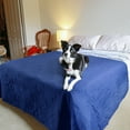 thumbnail image 1 of Kritter Planet Cobija Impermeable para Perro para Sofá, Funda Lavable para Sofá de Mascotas, Protector de Muebles Antideslizante, Azul Marino, 80''x60''., 1 of 8