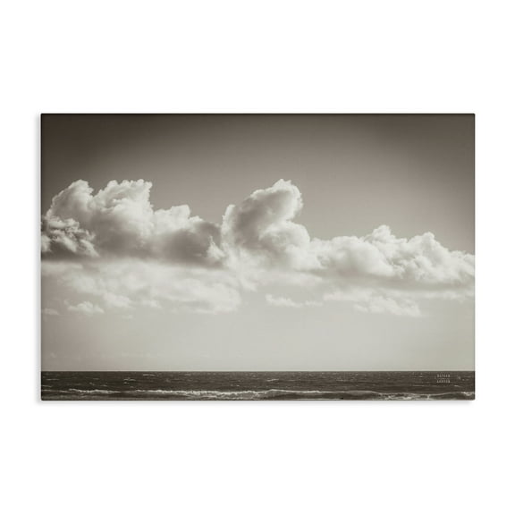 Stupell Industries Clouds over Venice Beach Landscape & Nature Photography Wrapped Canvas Art Print Wall Art, 24 x 16