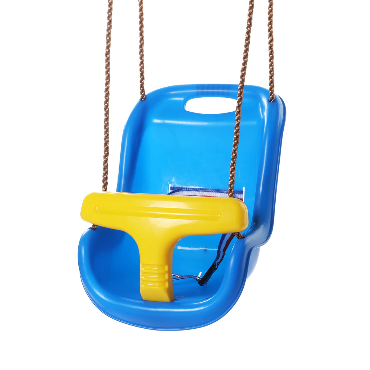 Outdoor Hanging Infants Baby Swing Chair Seat 2-in-1 Snug 'n Toddler Swing Blue 