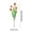 Multicolor, variant on Artificial Flowers Dining Table Decorations Flowers Floral Arrangements Tulips Valentine's Day Tulips for Lovers Tulip Stem Bouquet Multicolor 9.84 Inch (24Pcs)