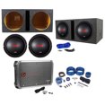 thumbnail image 1 of (2) Boss Audio CXX124DVC 12" 2400w Subwoofers+Vented Box+Mono Amplifier+Amp Kit, 1 of 24