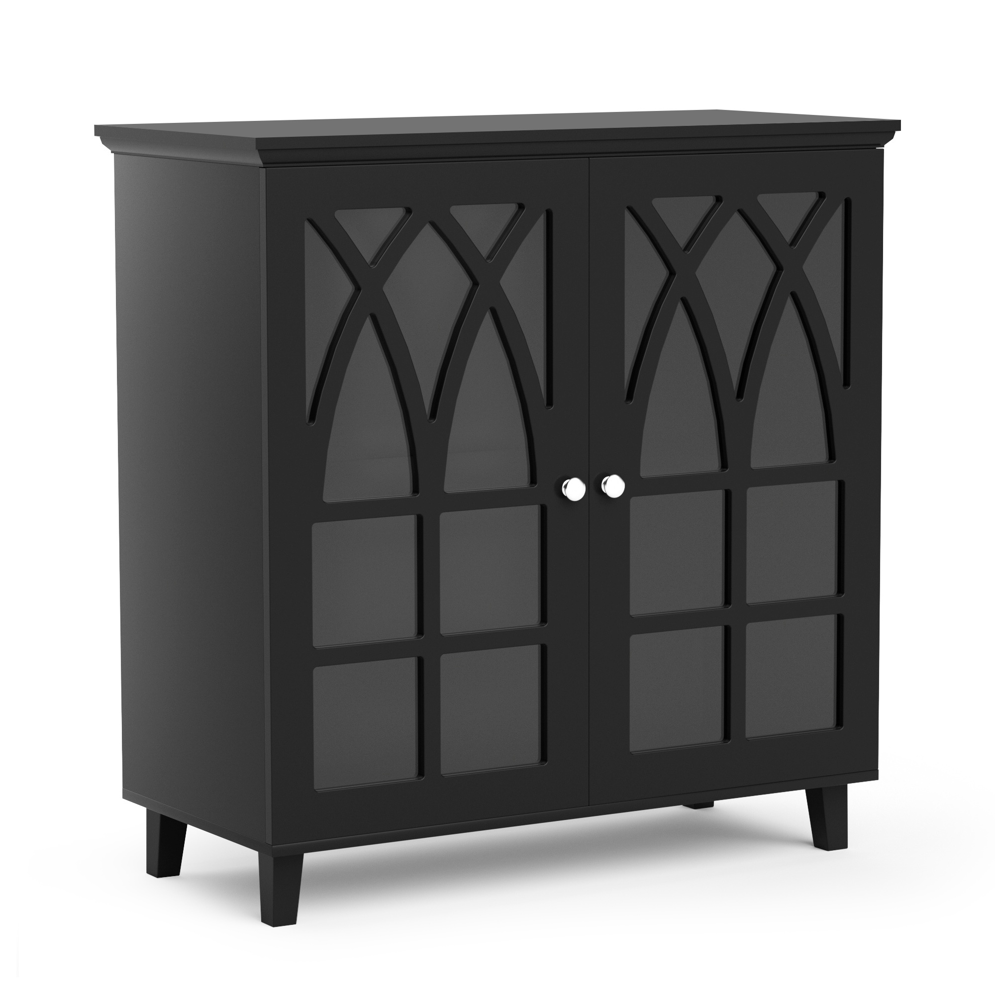 Zehnhase Vintage Sideboard Kitchen Buffet Glass Double Door