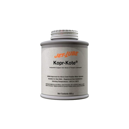 Jet-Lube Kopr-Kote - Copper Based | High Temperature | EP Lubricant | Anti-Seize | Military Grade | Low Friction | Water Resistant | 1 Lb. CA1