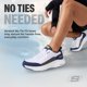 thumbnail image 5 of Zapatos Skechers Contour Foam Slip-Ins Blanco/Azul Marino 24 cm, 5 of 7