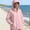 Pink, variant on Womens Lightweight Hooded Jackets Ice Silk Waterproof Sun Protection Windbreakers with Pockets Casual Hiking Outdoor Tops