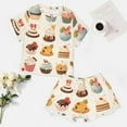 thumbnail image 4 of Cartoon Cake Pajamas Set Womens Loungewear Sleepwear 2 Piece PJ Sets, 4 of 7