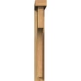 thumbnail image 2 of Ekena Millwork 4"W x 18"D x 30"H Westlake Block Rough Sawn Bracket w/ Offset Brace, Western Red Cedar, 2 of 25