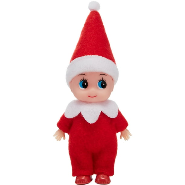 Juguete de peluche JOYIN Christmas Red Tiny Elf para adultos y niños