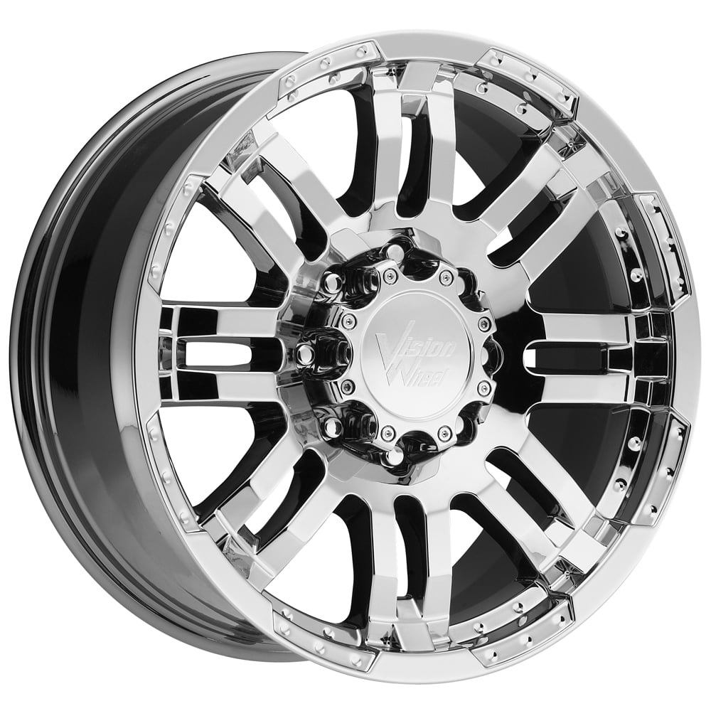 Vision 375 Wheel Rim 17X8.5 6x5.5 6x139.7 25mm Chrome 17'' Inch 1 Vision 375 Wheel Rim 17X8.5 6x5.5 6x139.7 25mm Chrome 17'' Inch 1