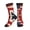 3 Black, variant on Women's Men's America British Flag Colorful Novelty Pattern Crew Athletic Socks