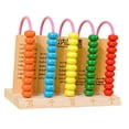 thumbnail image 4 of Marco de conteo de madera Juegos de matemáticas Regalos Montessori Juguete de matemáticas clásico Madera 5 filas, 4 of 9