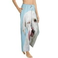 thumbnail image 2 of Fotbe Puppy Licks Nose Women's Pajama Pants,Sleepwear Pants,Pj Bottoms Drawstring And Pockets-XX-Large, 2 of 9