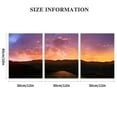 thumbnail image 3 of SHANXI Beautiful and sunset sky clouds Canvas Wall Art Decor Pictures for Bedroom Wall Decor Above Bed Living Room Wall Decoration Bathroom Office Artwork 12"x16"x3pcs, 3 of 6