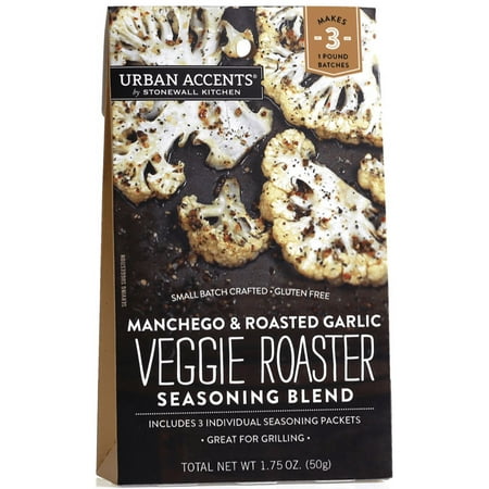 Urban Accents Veggie Roaster, Manchego & Roasted Garlic, Seasoning, 1.75 oz