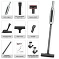 thumbnail image 6 of AUOSHI Cordless Handheld Vacuum Cleaner, 120W 18KPa Strong Suction, Dual HEPA Filtration, Portable Car and Home Vacuum with Multiple Attachments, USB-C Charging, One-Touch Empty Dust Cup, 6 of 9