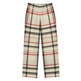 thumbnail image 2 of FORMRS Kids Pajama Pants with Pockets Size 9-10Y Boys Lounge Sleep Bottoms, Black Tartan, 2 of 8