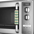 thumbnail image 4 of Hinthetall Blue Rustic Wood Washable Door Handle Covers for Refrigerator and Microwave 4PCS Protector for Your Kitchen Appliances Door Handles Anti-Skid Kitchen Decoration, 4 of 7