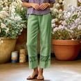thumbnail image 5 of DailyTrove Women's High-Waisted Straight-Leg Jeans, Casual Denim Cropped Pants, 5 of 6