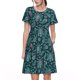 thumbnail image 1 of Easygdp Vintage Floral para Vestido Transpirable de Mujer, Vestido Suelto de Manga Corta con Pliegues y Bolsillos para el Verano, 1 of 6