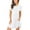 B, variant on Lenago Women's Crewneck Short Sleeve Solid Mini Swing Dress with Pockets