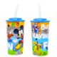 thumbnail image 2 of Juego de vasos para sorber de Mickey Mouse de Disney, paquete de 6 con pegatinas de 480 ml, 2 of 4