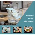thumbnail image 5 of Ecoberi Reusable Silicone Food Storage Bags - Cook, Store, Freeze, Microwave Safe, 32oz, Set of 3 (Clear), 5 of 10