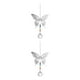 thumbnail image 1 of Billuyoard Candelabro bola de cristal cuentas de arcoíris decoración de ventanas para el hogar atrapasol colgante decoración de boda favores mariposa de 60 mm + bola de 30 mm 2piezas, 1 of 6
