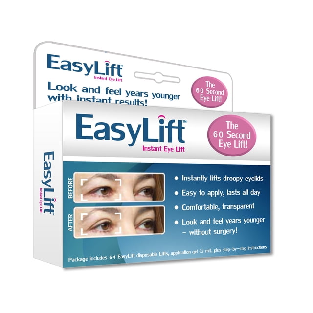 EasyLift El lifting de ojos original de 60 segundos | Como se ve en la televisión | Probado en laboratorio para ahorrar uso diario | Hecho en los EE.UU.