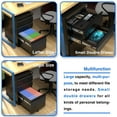 thumbnail image 5 of Pemberly Row Mobile File Cabinet w/ 3 Drawers for Office & Home Fully Assembled, 5 of 6