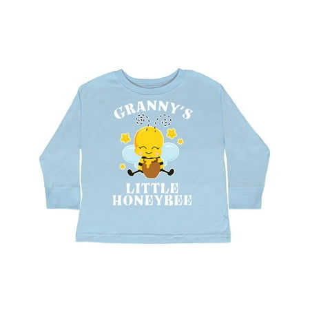 

Inktastic Cute Bee Granny s Little Honeybee with Stars Gift Toddler Boy or Toddler Girl Long Sleeve T-Shirt