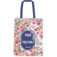 thumbnail image 2 of & Co Cute Canvas Tote Bag for Book Lovers, Bookish /Foldable Bag for Work/Groceries, 2 of 7