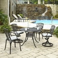 thumbnail image 2 of Home Styles Largo 5PC Dining Set w/ Cushions-Chair Option:4 Arm Chairs, 2 of 4