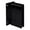 All Black, variant on CRL GEN037MBL Matte Black Geneva 037 Series Wall Mount Full Back Plate Standard Hinge