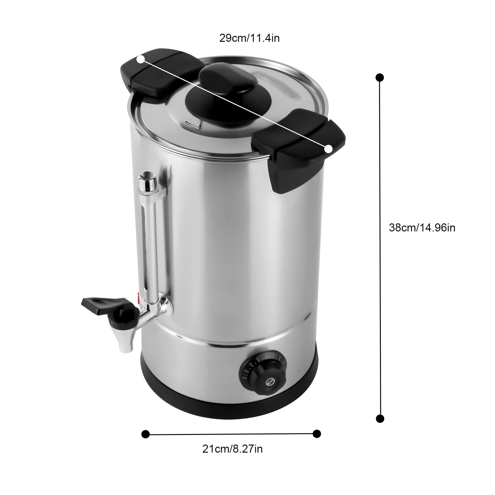 Tea Warmer Dispenser with Temperature Control - 8L (2.1 Gallon)