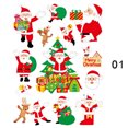 thumbnail image 1 of RuiJiao Clearance Christmas Decorations Snowflake Paste Window Glass Paste CHRISTMAS Stickers 2PC, 1 of 2