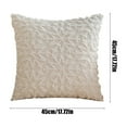 thumbnail image 3 of Twfbrm Christmas Pillow Cover, 18x18 Inch Embroidered Snowflake Throw Pillow Cover, Soft Fluffy Pillowcases Winter Holiday Decorative Cushion Covers Christmas Decorations for Couch Sofa Living Room, 3 of 6