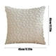 thumbnail image 3 of Funda de Cojín Navideña con Copos de Nieve de Peluche, con Cierre de Cremallera Invisible, Una Funda de Almohada, Sin Relleno., 3 of 6