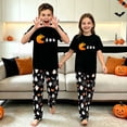 thumbnail image 5 of iHapHap Pumpkin Ghost Family Halloween Pajamas, Cotton Blend Matching Sleep Set, 2-3T-Kid, 5 of 6