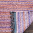 thumbnail image 4 of Safavieh Kilim Trafford Striped Area Rug, Purple/Rust, 5' x 8', 4 of 8