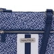 thumbnail image 5 of Bandolera Nautica Lakeside Signature Jaquard Indigo para mujer, 5 of 6
