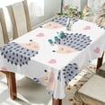 thumbnail image 4 of GZHJMY Hedgehog Tablecloth, Rectangle Waterproof Washable Polyester Table Cover for Picnic Dinner Holiday Party Decor, 60 x 120 Inch, 4 of 7