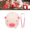 thumbnail image 1 of Cute Animal Piggy Banks For Kids, Plastic Adorable Cartoon Kids Money Saving Box With Large Capacity, Wide Application Cute Piggy Bank Desktop Decoration, 1 of 8