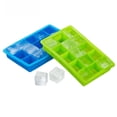 thumbnail image 2 of Cubitos de hielo de silicona espesados, 15 compartimentos, 3,3 cm, molde para cubitos de hielo, caja de suplemento alimenticio de cubitos de hielo creativos de silicona, 2 of 4