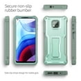 thumbnail image 3 of ExoGuard For Moto G Power 2021 Case, Phone Case with Screen Protector and Kickstand (Green), 3 of 7