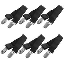 NICEXMAS 6Pcs Motorcycle Tie Down Loop Straps Elastic Buckle Clips Secure Cargo and Gear