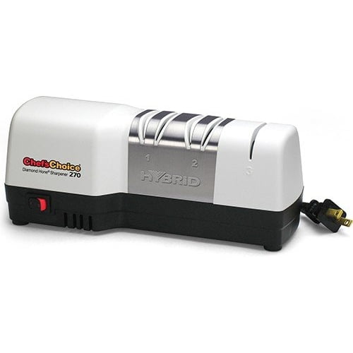 Chef's Choice M270 White Electric Diamond Hone Deluxe Hybrid Knife