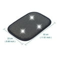 thumbnail image 6 of NIBOLOG Bling Rhinestone Car Armrest Cover - Universal Rectangle Elastic Band, Auto Center Console Protector Pad Cushion, 6 of 8