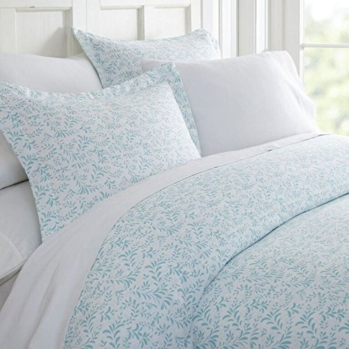 Simply Soft 3 Piece Burst of Vines Print Duvet Cover Set