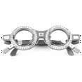 thumbnail image 1 of 1pc Optometry Trial Lens Frame Ophthalmic Instrument Fixed PD Option,PD62,1 x Optometry Trial Lens, 1 of 7